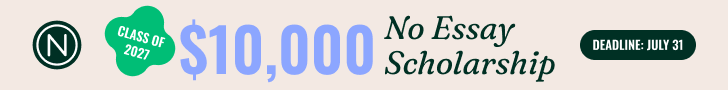 Niche $25,000 No Essay Scholarship