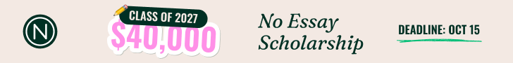 Niche $40,000 No Essay Scholarship
