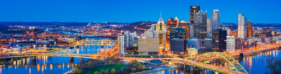 Pittsburgh Cityscape at Night