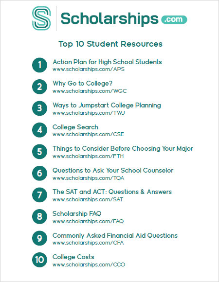 7. Success stories of past high school seniors who received scholarships for college