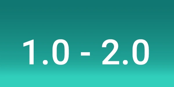 Minimum Grade Point Average From 1.0 to 2.0