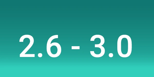 Minimum Grade Point Average From 2.6 to 3.0