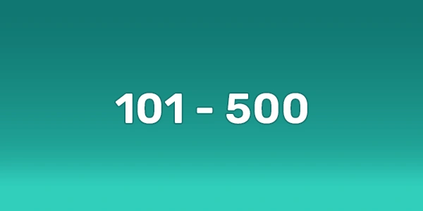 101 To 500 Scholarships Available