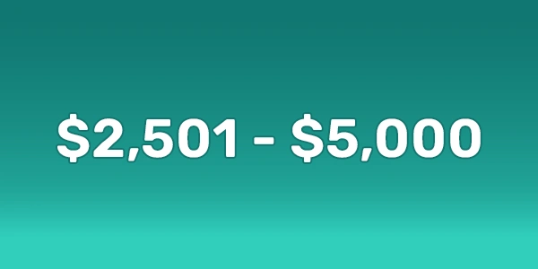 Scholarships From $2,501 to $5,000