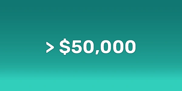 Scholarships Greater Than $50,000